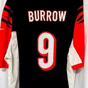 Cincinnati Bengals #9 Joe Burrow Nike Jersey